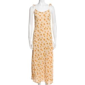 Doen long floral dress small